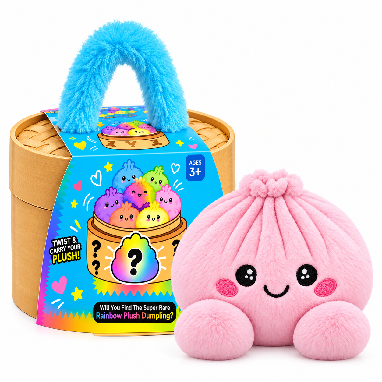Mystery dumpling plush blind box